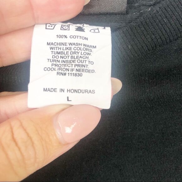 HARD ROCK PARK Black Short Sleeve Graphic Tee Unisex Size Large - Picture 5 of 6